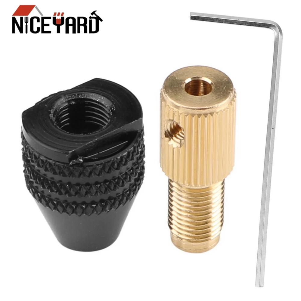 NICEYARD 1 Set Electric Drill Chuck Power Tool Accessories 3.17mm Woodworking Tools Fixing Device Electric Motor Shaft
NICEYARD 1 Set Electric Drill Chuck Power Tool Accessories 3.17mm Woodworking Tools Fixing Device Electric Motor Shaft