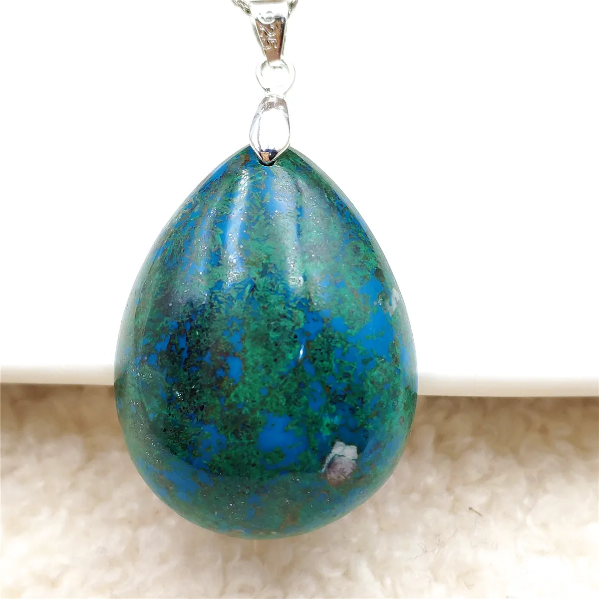 Top Quality Natural Malachite Green Chrysocolla Pendant Powerful 35x27x13mm Women Men Rectangle Jewelry AAAAA
Top Quality Natural Malachite Green Chrysocolla Pendant Powerful 35x27x13mm Women Men Rectangle Jewelry AAAAA