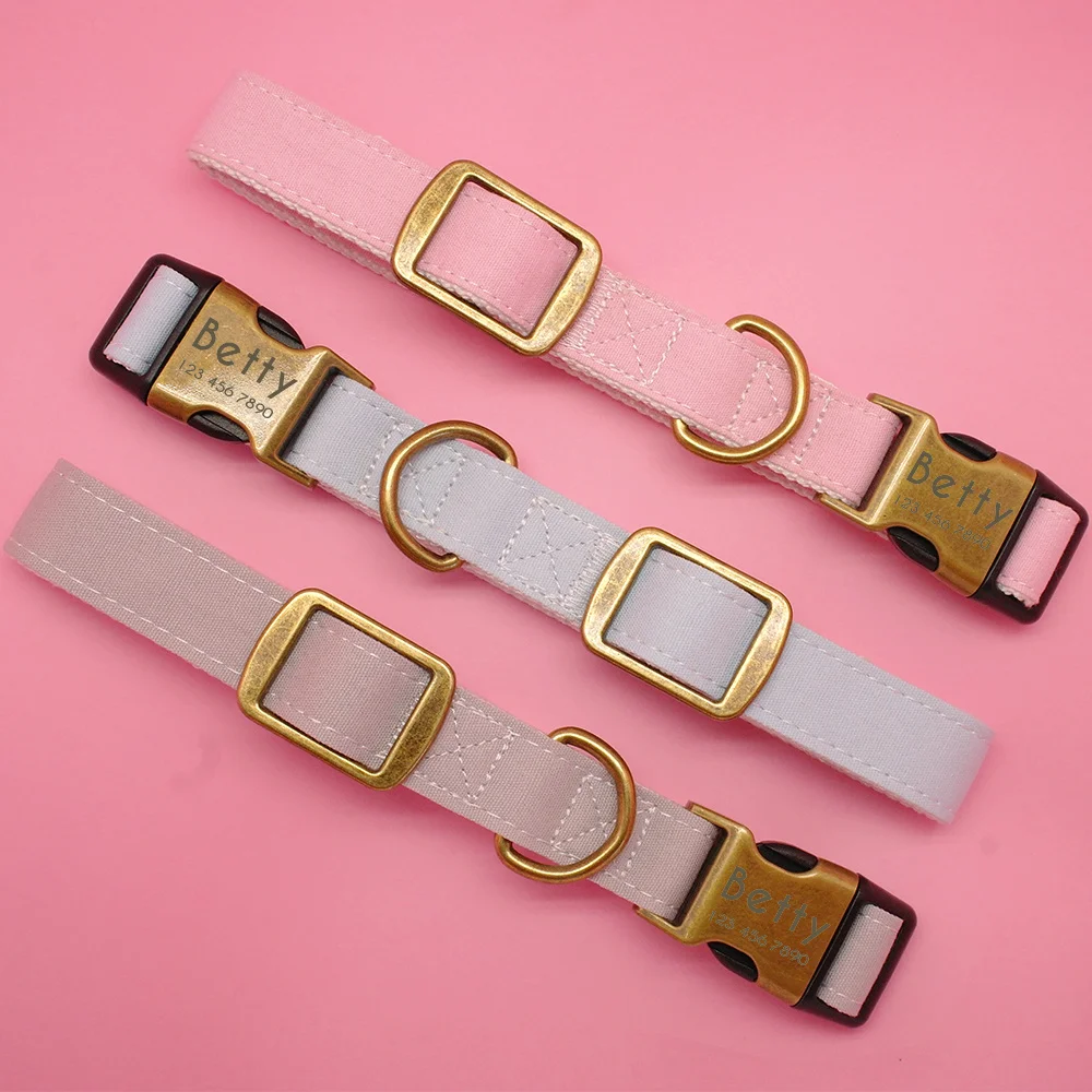 Personalized Dog Collar Nylon Small Large Dogs Puppy Collars Engrave Name ID for Small Medium Large Pet Pitbull Chihuahua Pink
Personalized Dog Collar Nylon Small Large Dogs Puppy Collars Engrave Name ID for Small Medium Large Pet Pitbull Chihuahua Pink