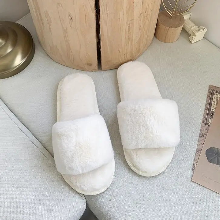 Warm Fluffy Slippers Women Brand Cozy Faux Fur Indoor Floor Slides Flat Soft Furry Shoes Ladies Designer Luxury Slides Women
Warm Fluffy Slippers Women Brand Cozy Faux Fur Indoor Floor Slides Flat Soft Furry Shoes Ladies Designer Luxury Slides Women