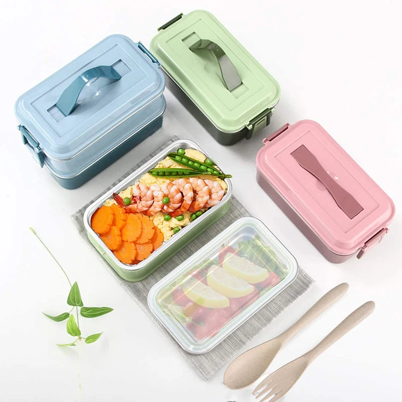 304 Stainless Steel Lunch Box Bento Box For School Kids Office Worker 2layers Microwae Heating Lunch Container Food Storage Box
304 Stainless Steel Lunch Box Bento Box For School Kids Office Worker 2layers Microwae Heating Lunch Container Food Storage Box