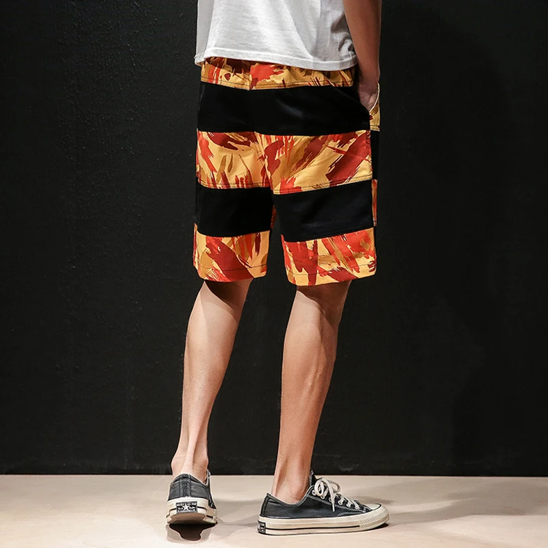Casual Shorts Men Hip Hop Summer Streetwear Print Short Pants Harajuku Male Joggers Shorts Patchwork Knee Length Short Joggers
Casual Shorts Men Hip Hop Summer Streetwear Print Short Pants Harajuku Male Joggers Shorts Patchwork Knee Length Short Joggers