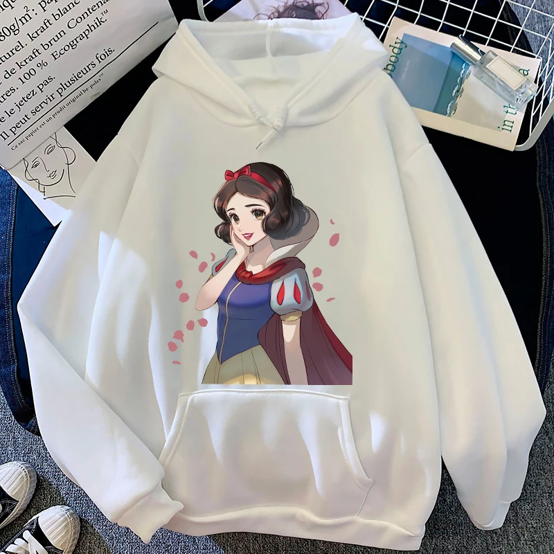 Snow White Hoodies Women Cartoons Hooded Sweatshirts Princess Pullover Kawaii Spring Vintage Harajuku Urbano Casual Clothes Tops
Snow White Hoodies Women Cartoons Hooded Sweatshirts Princess Pullover Kawaii Spring Vintage Harajuku Urbano Casual Clothes Tops