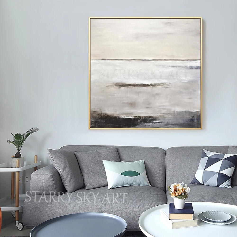 Hand-painted Abstract Acrylic Painting on Canvas Beautiful Grey Colors Nordic Picture Abstract Acrylic Painting for Living Room
Hand-painted Abstract Acrylic Painting on Canvas Beautiful Grey Colors Nordic Picture Abstract Acrylic Painting for Living Room