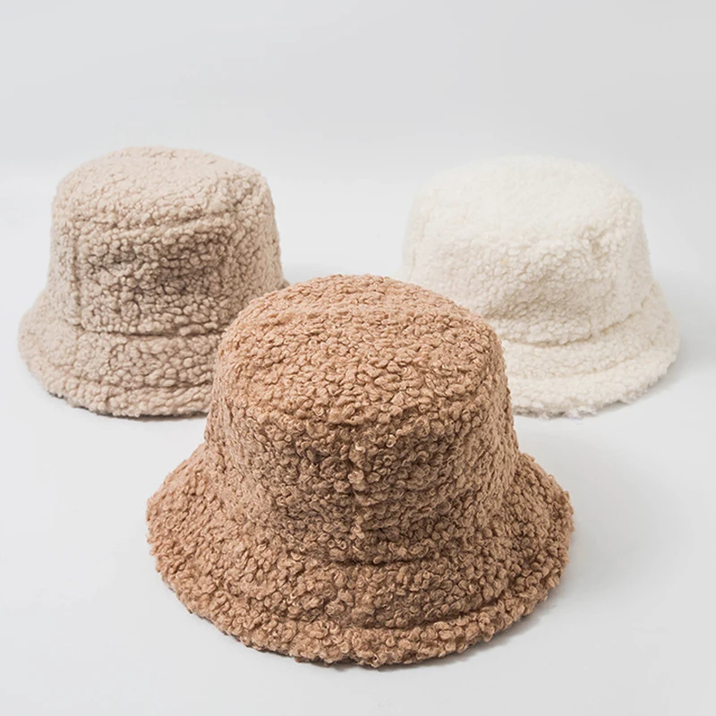 2020 New Hats for Women Autumn Winter Bucket Hats Lamb Plush Soft Warm Fisherman Hat Panama Casual Caps Lady Flat Korean Style
2020 New Hats for Women Autumn Winter Bucket Hats Lamb Plush Soft Warm Fisherman Hat Panama Casual Caps Lady Flat Korean Style