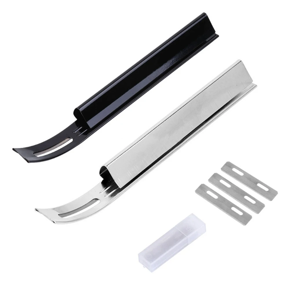 Thinning Leather Craft Blade Knife DIY Seams Tool Steel Modern Safety Beveler Skiver For Home Handmade Accessories+3 Blades
Thinning Leather Craft Blade Knife DIY Seams Tool Steel Modern Safety Beveler Skiver For Home Handmade Accessories+3 Blades