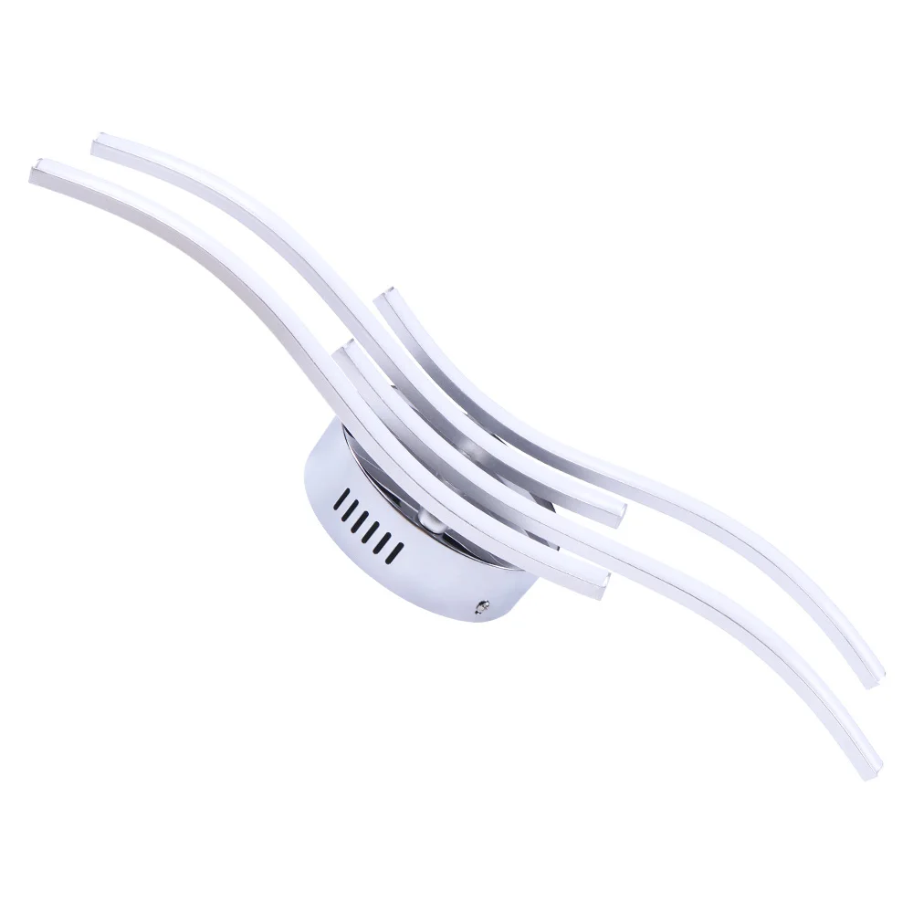 Indoor Modern LED Ceiling Light Wave Shaped Home Decoration Living Room Bedroom Ceiling Lamp Lighting Fixture Surface Mount
Indoor Modern LED Ceiling Light Wave Shaped Home Decoration Living Room Bedroom Ceiling Lamp Lighting Fixture Surface Mount