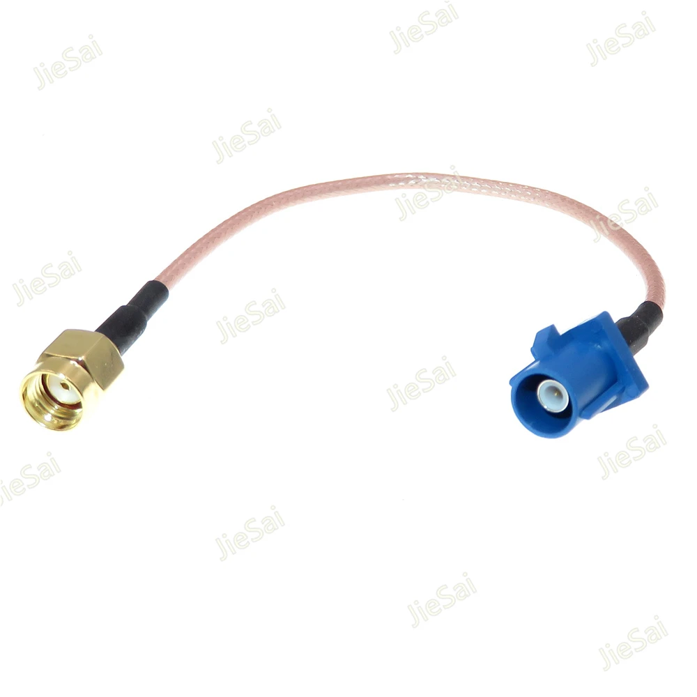 Fakra Blue C Type Male Plug To SMA Male Adapter RG316 Cable GPS Antenna Extension Connection Wire 15cm
Fakra Blue C Type Male Plug To SMA Male Adapter RG316 Cable GPS Antenna Extension Connection Wire 15cm