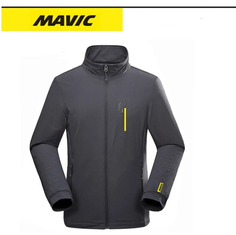 Ветрозащитная велосипедная куртка Mavic легкая черная ветрозащитная одежда для