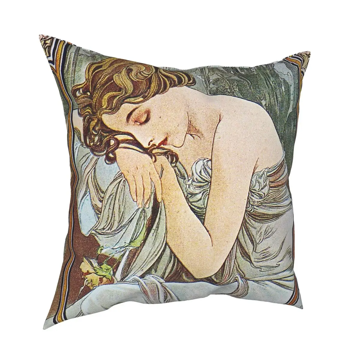 Alphonse Mucha Slumber Pillow Cover Home Decorative Cushion Cover Throw Pillow for Sofa Double-sided Print
Alphonse Mucha Slumber Pillow Cover Home Decorative Cushion Cover Throw Pillow for Sofa Double-sided Print