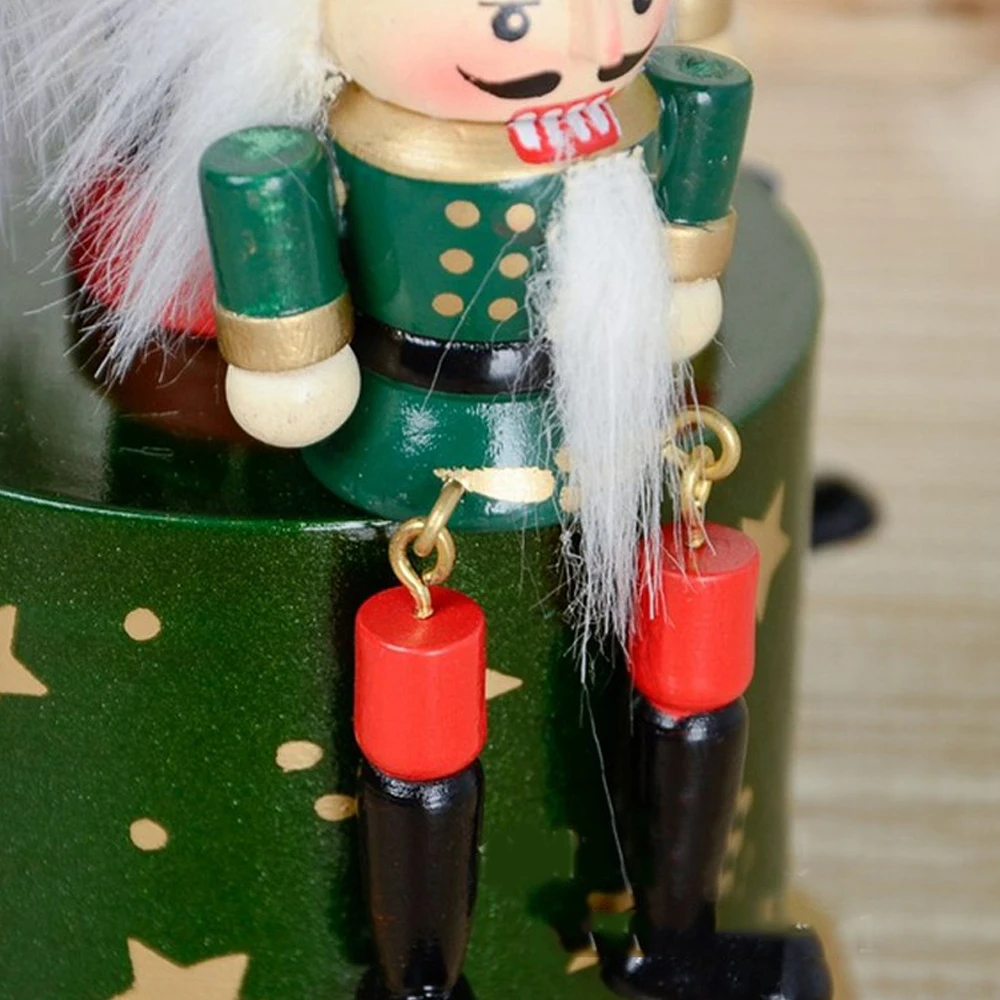 Деревянная кукла-марионетка фигурки Рождественский Декор подарок для детей и