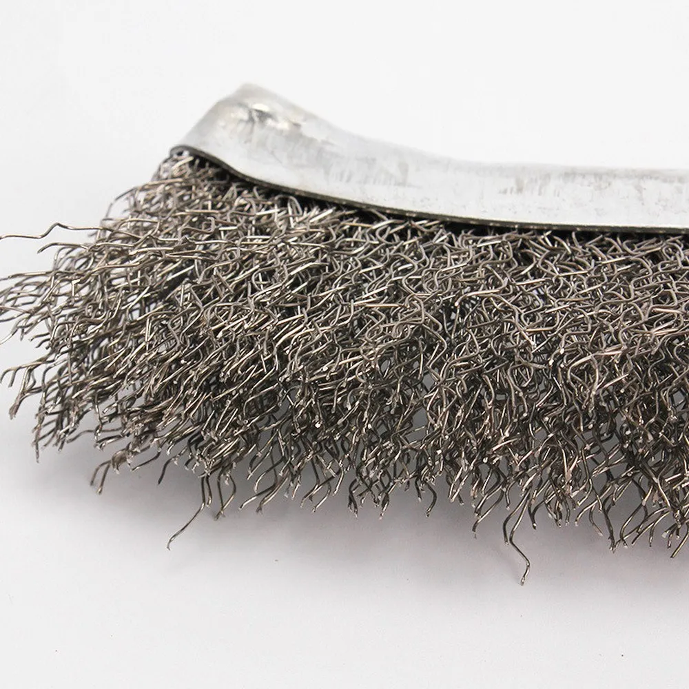 Wire Brush 1 Stainless Steel Treatment Rust Removal Cleaner Metal Polishing Barbecue Cleaner Household Cleaning Tool
Wire Brush 1 Stainless Steel Treatment Rust Removal Cleaner Metal Polishing Barbecue Cleaner Household Cleaning Tool