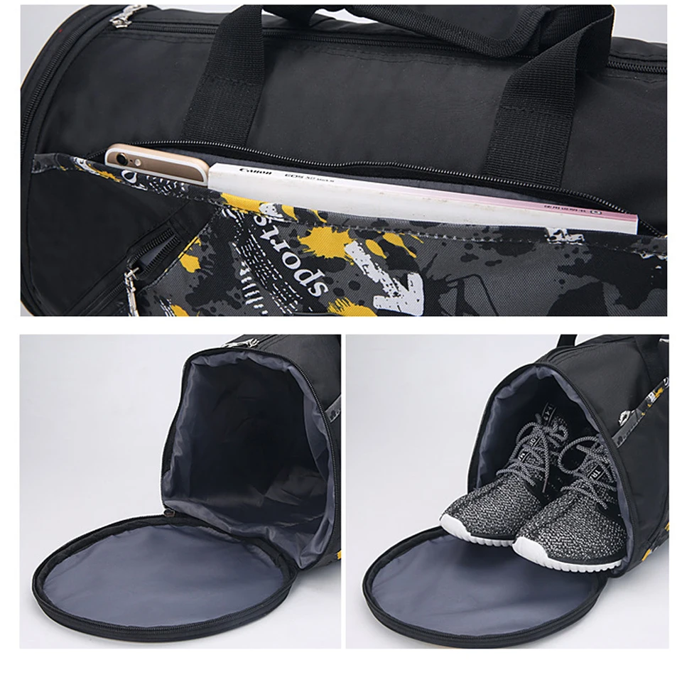 Gym Bag with Shoe Warehouse Waterproof Travel Bag Sport Bags Handbag Women Men Fitness Yoga Training Bags Luggage Bolsa Sac De
Gym Bag with Shoe Warehouse Waterproof Travel Bag Sport Bags Handbag Women Men Fitness Yoga Training Bags Luggage Bolsa Sac De