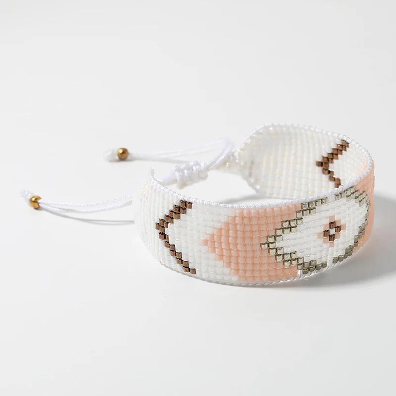 Rttooas Bohemian Women's Jewelry Miyuki Bead Bracelet Turkey Eye Bracelet Mexico Pulsera Femme Handmade Adjustable Gift
Rttooas Bohemian Women's Jewelry Miyuki Bead Bracelet Turkey Eye Bracelet Mexico Pulsera Femme Handmade Adjustable Gift