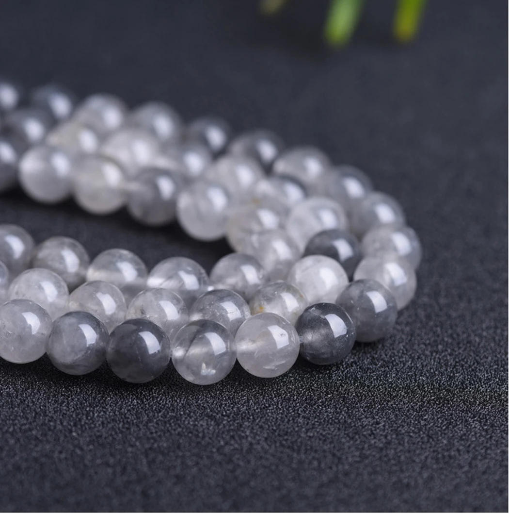 Natural Cloud Quartz 4-12mm round Gemstone beads for 925 sterling silver Jewelry Making Necklace Bracelet 15inch ICNWAY
Natural Cloud Quartz 4-12mm round Gemstone beads for 925 sterling silver Jewelry Making Necklace Bracelet 15inch ICNWAY