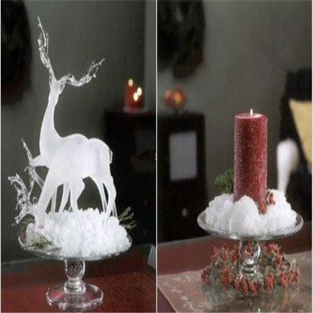 Man-Made Instant Snow Magic Prop DIY Artificial Winter Xmas Snow Powder Simulation Fake Snowflakes for Christmas Decoration
Man-Made Instant Snow Magic Prop DIY Artificial Winter Xmas Snow Powder Simulation Fake Snowflakes for Christmas Decoration