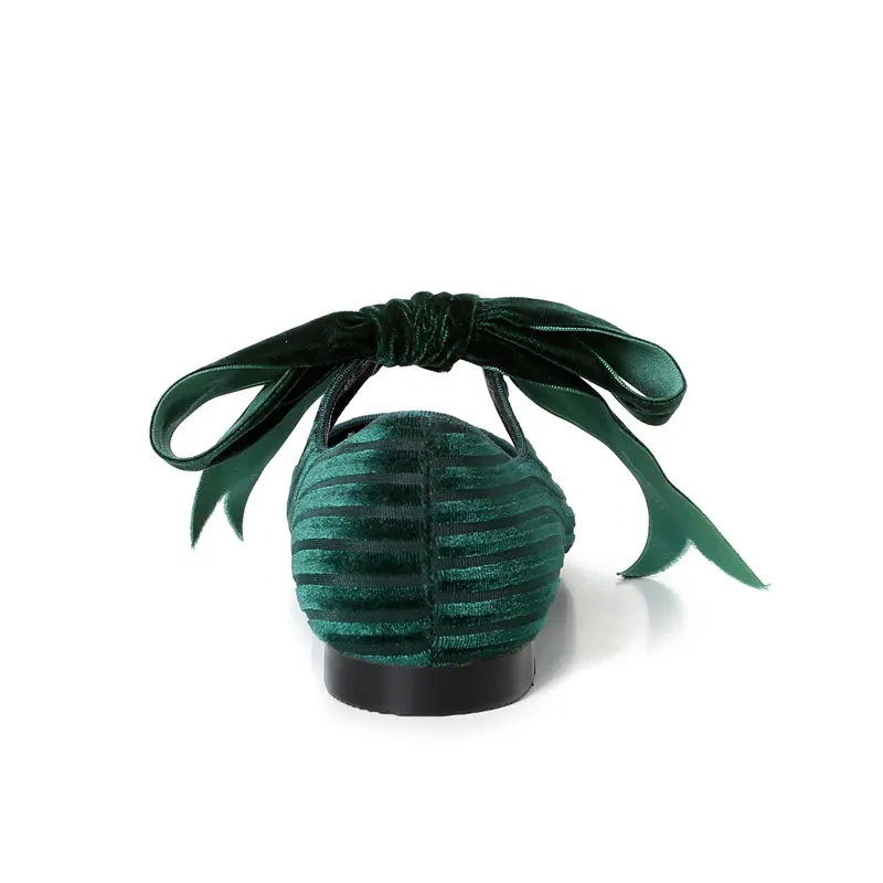 ESVEVA 2021 Flat Heel Butterfly-Knot Lace Up Women Shoes Spring Autumn Velvet Pointed Toe Ladies Flats Shoes Size 34-39
ESVEVA 2021 Flat Heel Butterfly-Knot Lace Up Women Shoes Spring Autumn Velvet Pointed Toe Ladies Flats Shoes Size 34-39
