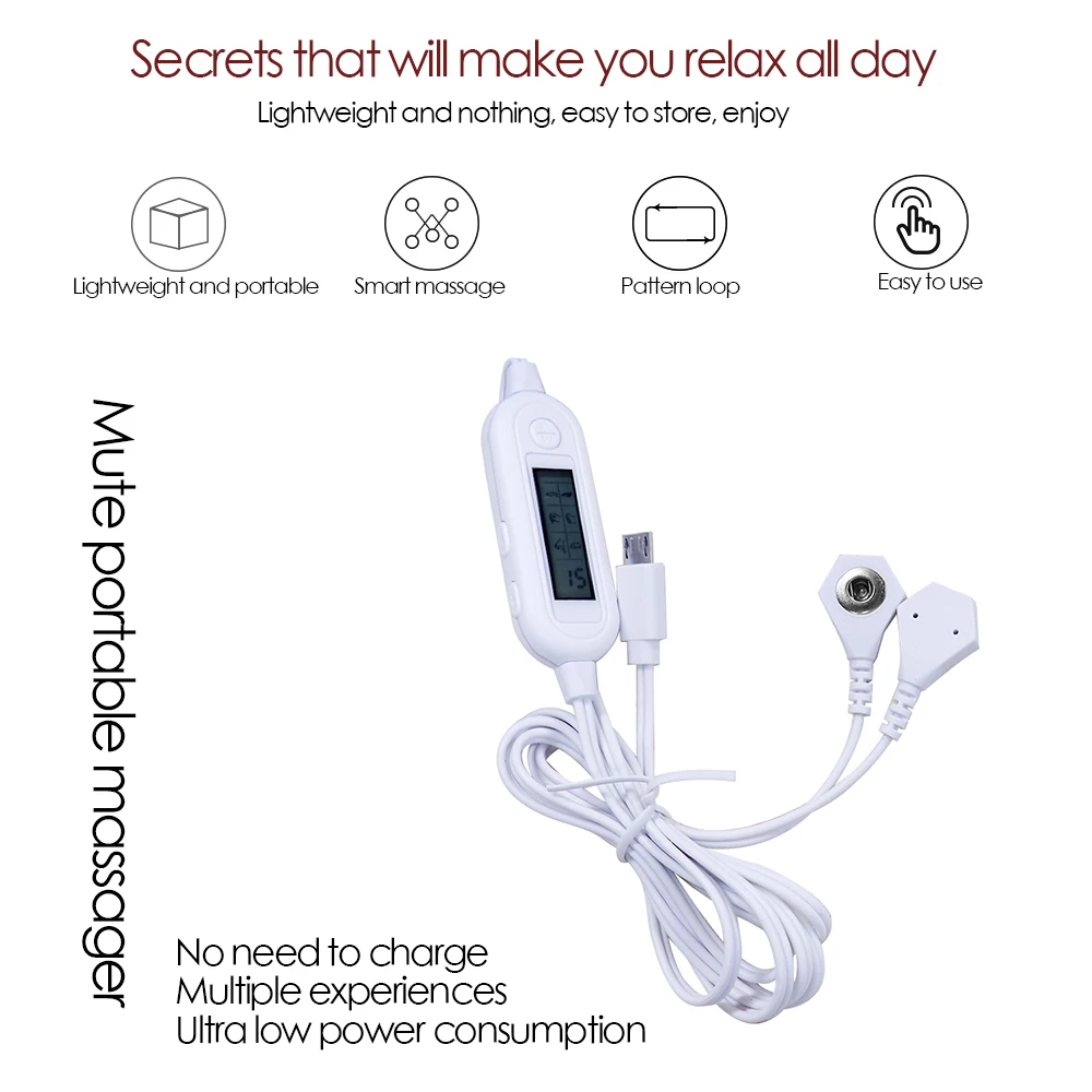 EMS Electric Tens Physiotherapy Machine Muscle Stimulator Body Massager Phone Connection Acupuncture Back Neck Therapy Massage
EMS Electric Tens Physiotherapy Machine Muscle Stimulator Body Massager Phone Connection Acupuncture Back Neck Therapy Massage