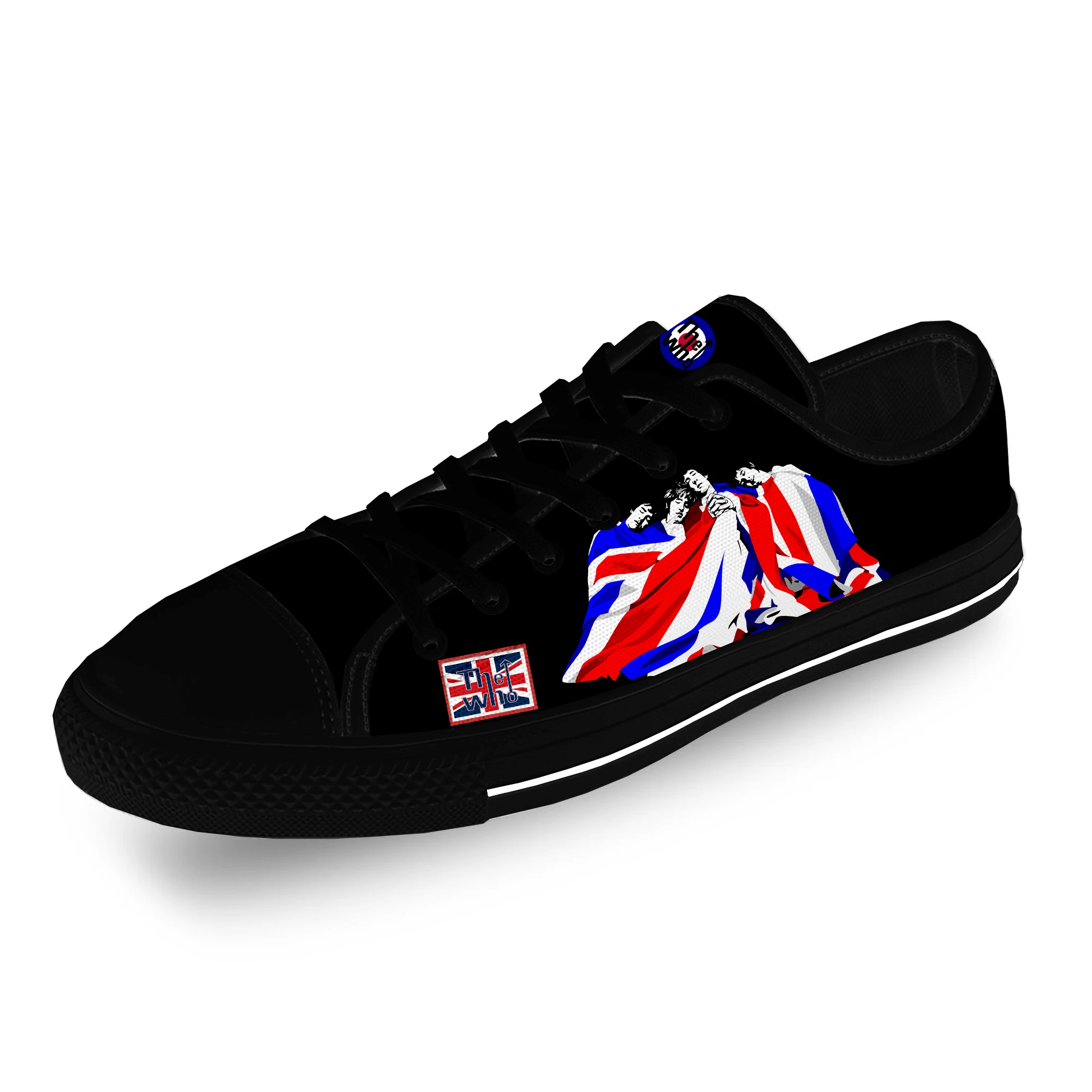 Hot The Who Rock Band Cool Casual Cloth Fashion 3D Print Low Top Canvas Shoes Men Women Lightweight Breathable Sneakers
Hot The Who Rock Band Cool Casual Cloth Fashion 3D Print Low Top Canvas Shoes Men Women Lightweight Breathable Sneakers