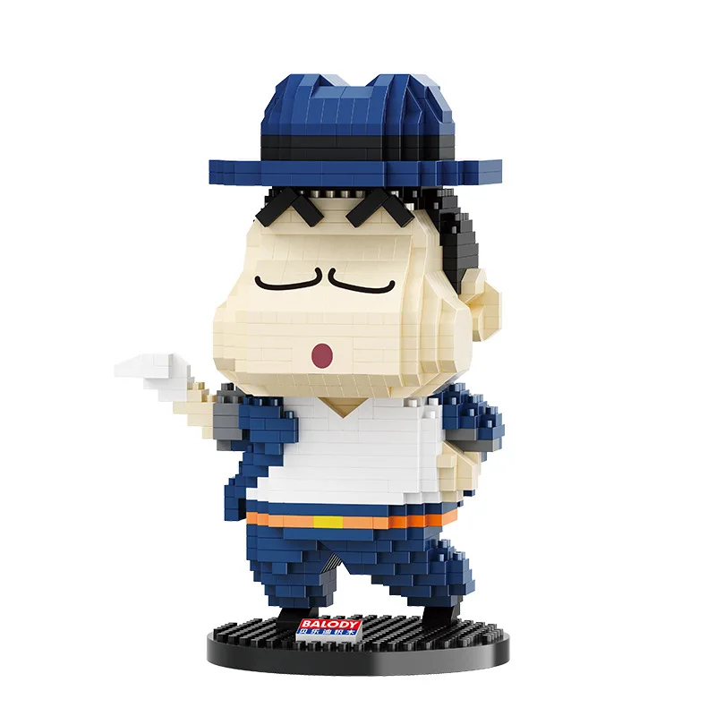 Balody 638pcs+ Mini Blocks Building Brick Cute Cartoon Model Crayon Shin-chan Anime Figures Girls Gifts Toy for Children
Balody 638pcs+ Mini Blocks Building Brick Cute Cartoon Model Crayon Shin-chan Anime Figures Girls Gifts Toy for Children