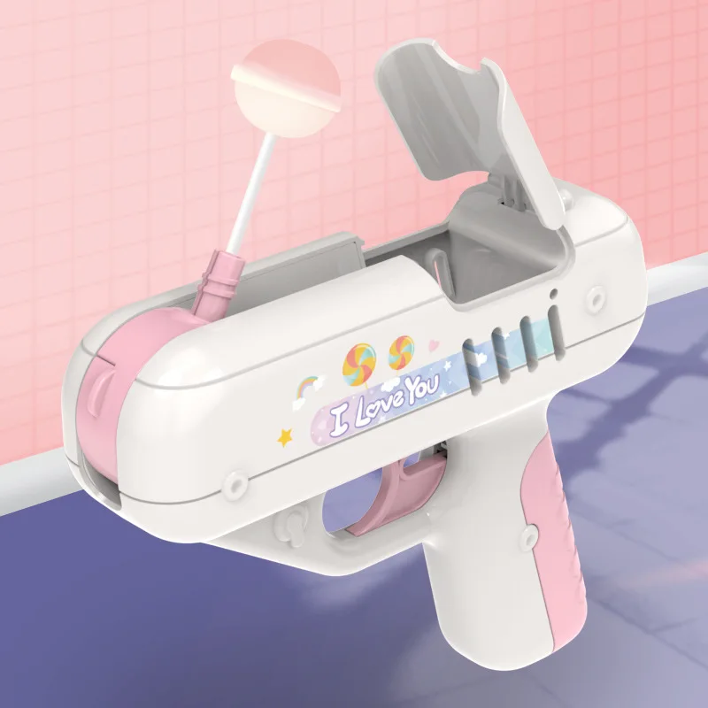 Candy Gun Surprise Lollipop Gun Same Creative Gift for Boy Friend Children Toy Girl Friend Gift
Candy Gun Surprise Lollipop Gun Same Creative Gift for Boy Friend Children Toy Girl Friend Gift