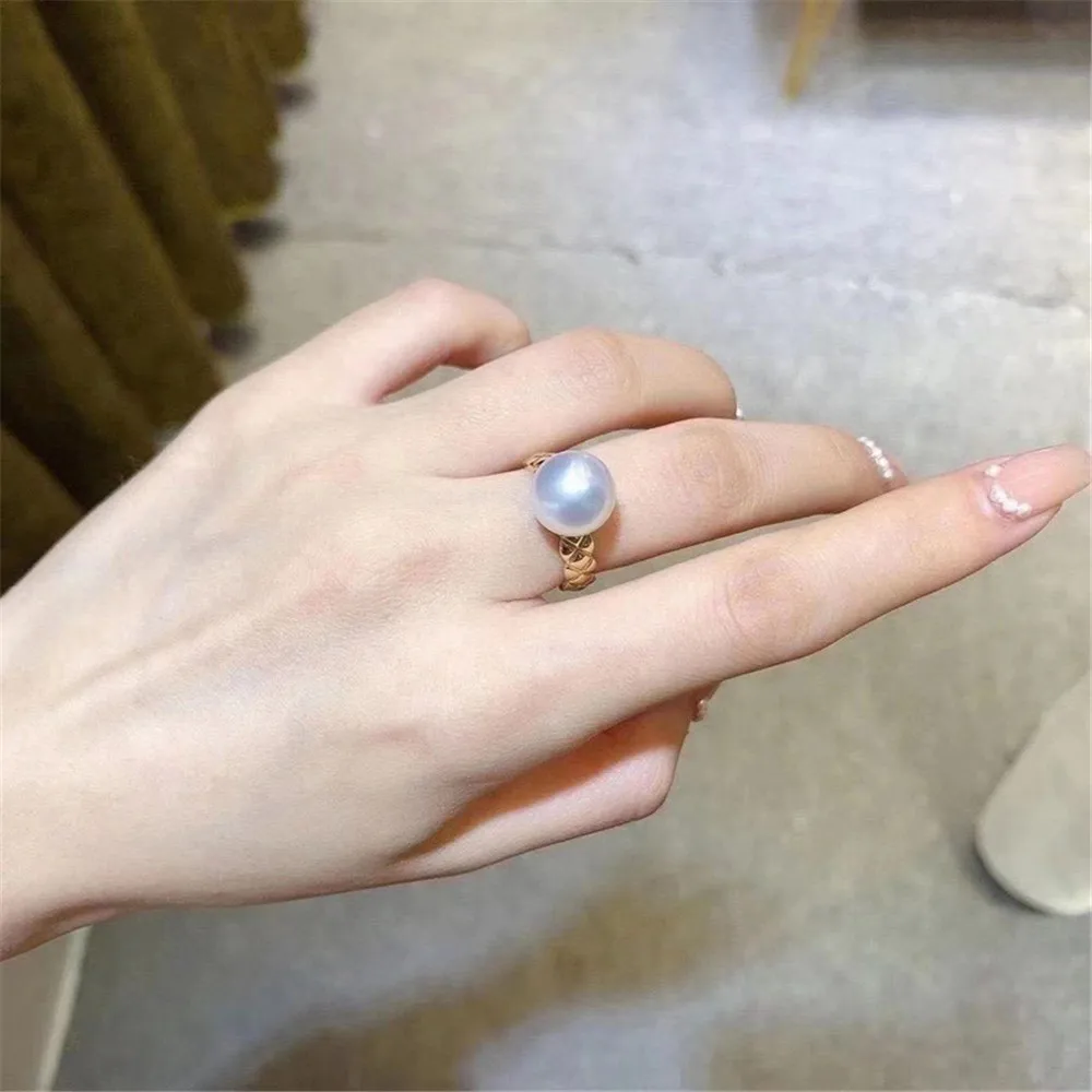Pearl Ring Settings, Fashionable Ring Findings, Adjustable Size 925 Silver Ring Jewelry DIY Making No Pearl
Pearl Ring Settings, Fashionable Ring Findings, Adjustable Size 925 Silver Ring Jewelry DIY Making No Pearl