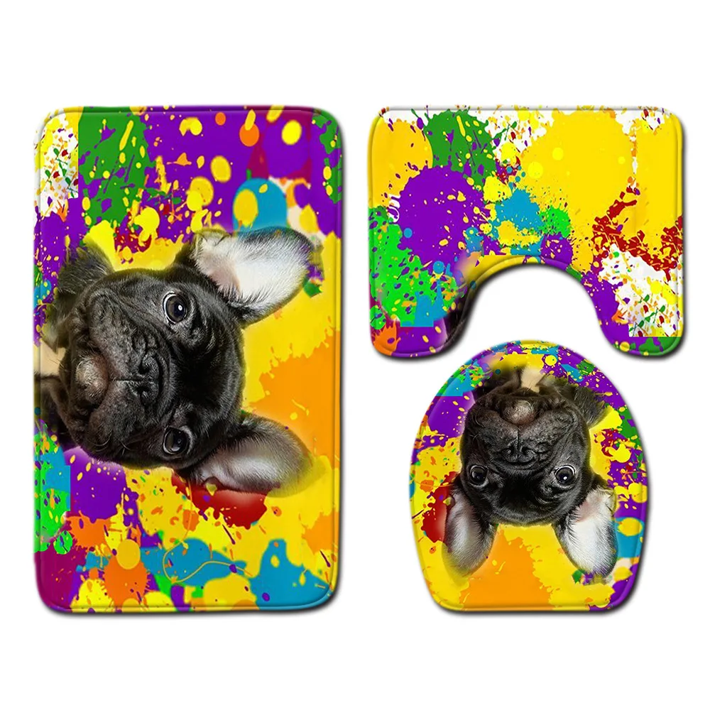 Bathroom Three-piece Set Rainbow Horse Bathroom Non-slip Floor Mat Toilet Three-piece Bathroom Absorbent Decoration
Bathroom Three-piece Set Rainbow Horse Bathroom Non-slip Floor Mat Toilet Three-piece Bathroom Absorbent Decoration