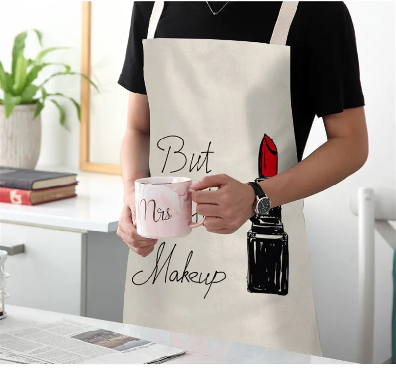 Lipstick Kitchen Aprons for Women Cotton Linen Lips Bibs Household Cleaning Pinafore Home Cooking Aprons
Lipstick Kitchen Aprons for Women Cotton Linen Lips Bibs Household Cleaning Pinafore Home Cooking Aprons