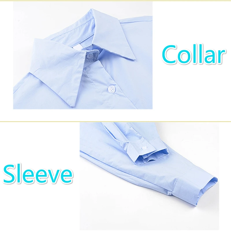 Shirts Women Solid Long Sleeve Turn-down Collar Fall Oversize Chic Womens Blouses Outwear Korean Style Sun-proof Streetwear Ins
Shirts Women Solid Long Sleeve Turn-down Collar Fall Oversize Chic Womens Blouses Outwear Korean Style Sun-proof Streetwear Ins