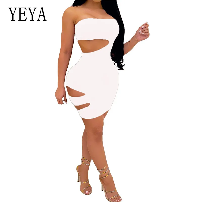 YEYA Elegant Women Summer Mini Dresses Hollow Out Hole Breast Wrap Off Shoulder Sleeveless Skinny Sexy Casual Party Bodycon
YEYA Elegant Women Summer Mini Dresses Hollow Out Hole Breast Wrap Off Shoulder Sleeveless Skinny Sexy Casual Party Bodycon
