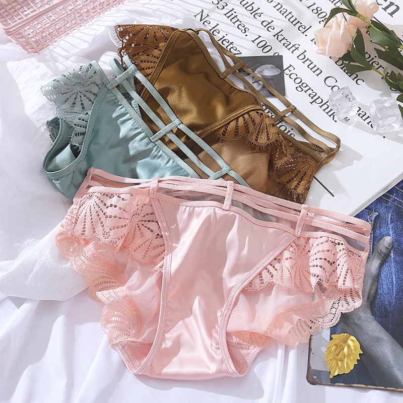 Women's Panties Sexy Underwear Seamless Lingerie Cute Thong Briefs Pink Hollow Out Underpants Women European and American Style
Women's Panties Sexy Underwear Seamless Lingerie Cute Thong Briefs Pink Hollow Out Underpants Women European and American Style