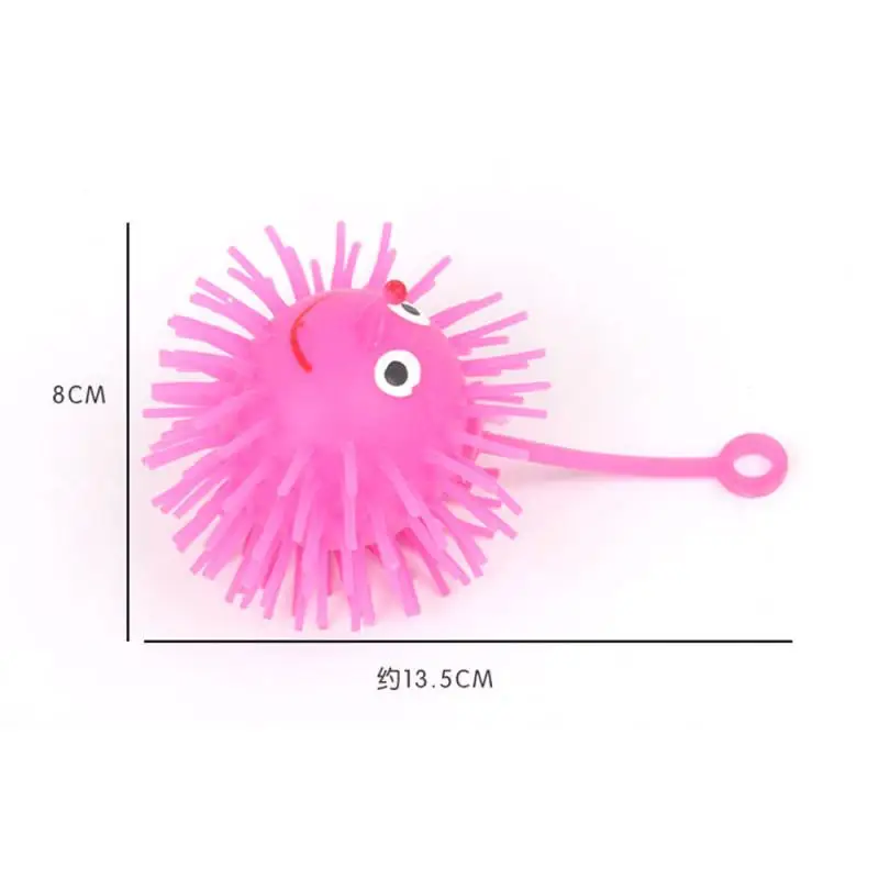 Elastic Luminous Fur Ball Vent Ball Hedgehog Ball Soft Toy For Children Novelty Luminous Toys
Elastic Luminous Fur Ball Vent Ball Hedgehog Ball Soft Toy For Children Novelty Luminous Toys