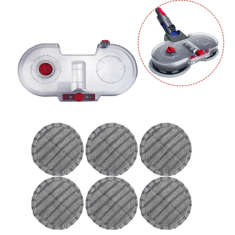 Электрическая швабра с резервуаром для воды для пылесоса Dyson V7 V8 V10 V11, сменная электрическая щетка с 6 насадками для мытья
Электрическая швабра с резервуаром для воды для пылесоса Dyson V7 V8 V10 V11, сменная электрическая щетка с 6 насадками для мытья