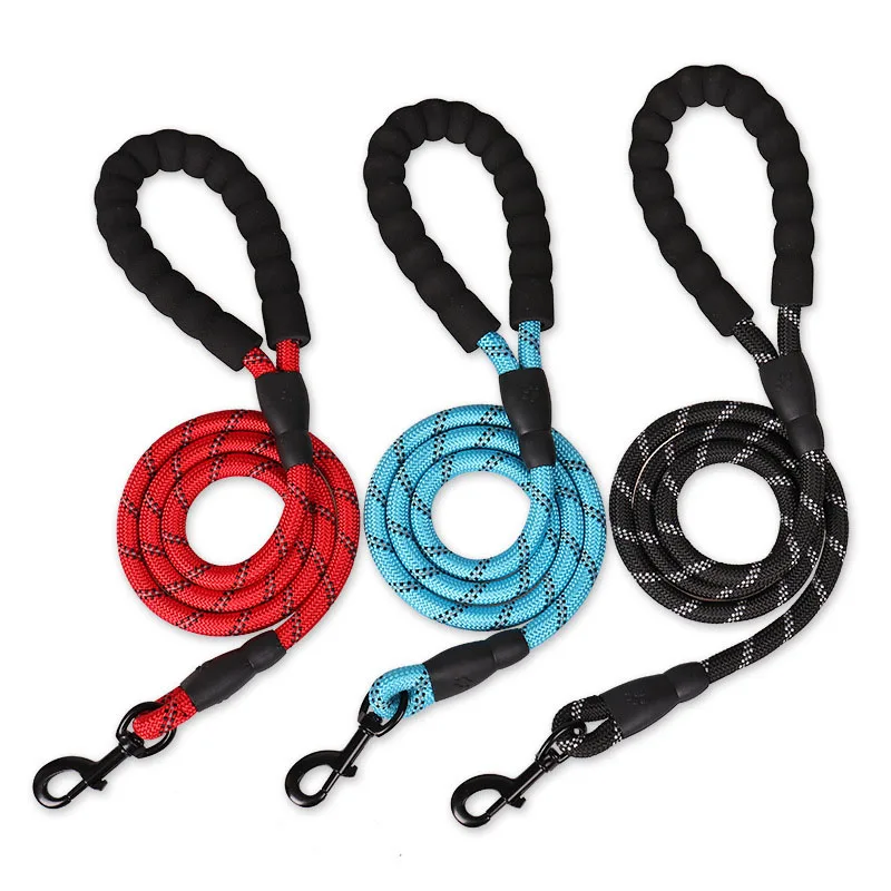 Reflective Dog Leash Nylon Rope for Large Dog Webbing Recall Long Lead Line Pet Traction Rope Great for Teaching Camping Backyar
Reflective Dog Leash Nylon Rope for Large Dog Webbing Recall Long Lead Line Pet Traction Rope Great for Teaching Camping Backyar