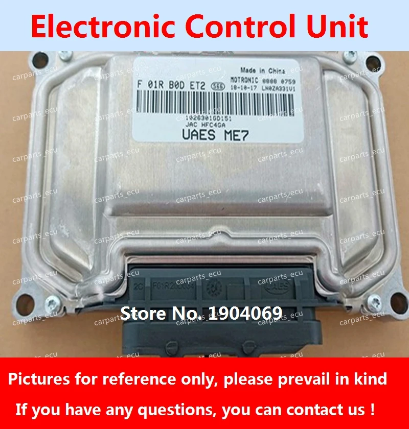 Engine Computer Board F01R00DET2 F01RB0DET2 1026301GD151 ME7 ECU F01R00D591 F01RB0D591 1026301U2080 For JAC Refine Car
Engine Computer Board F01R00DET2 F01RB0DET2 1026301GD151 ME7 ECU F01R00D591 F01RB0D591 1026301U2080 For JAC Refine Car