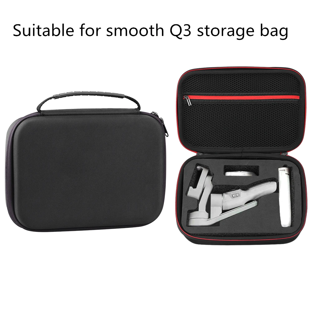 Black Nylon Storage Bag Handbag Carrying Case For Smooth Q3 Stabilizer Wear-Resistant And Durable Large Capacity Small Size
Black Nylon Storage Bag Handbag Carrying Case For Smooth Q3 Stabilizer Wear-Resistant And Durable Large Capacity Small Size