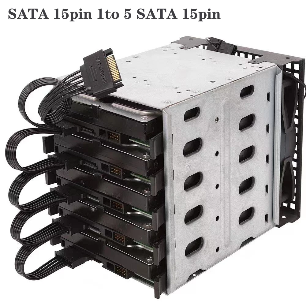 10 шт./лот SATA 15Pin M1 на 5 SATA 15Pin F блок питания для жесткого диска разветвитель кабель Шнур для DIY ПК Sever 15-контактный адаптер питания 60 см
10 шт./лот SATA 15Pin M1 на 5 SATA 15Pin F блок питания для жесткого диска разветвитель кабель Шнур для DIY ПК Sever 15-контактный адаптер питания 60 см