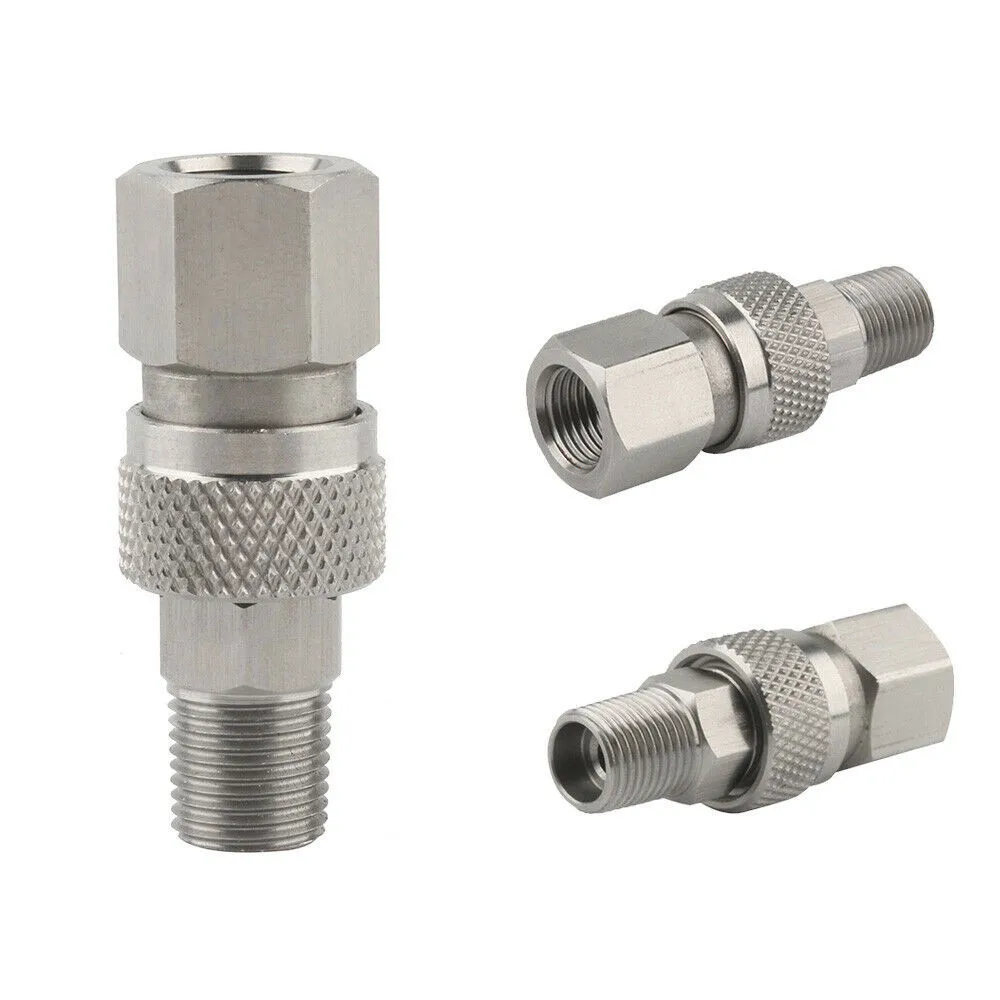 Paintball PCP 8mm Quick Release To Disconnect High Temperature Resistance Coupler 1/8NPT Fitting Male&Female CNC Machining
Paintball PCP 8mm Quick Release To Disconnect High Temperature Resistance Coupler 1/8NPT Fitting Male&Female CNC Machining