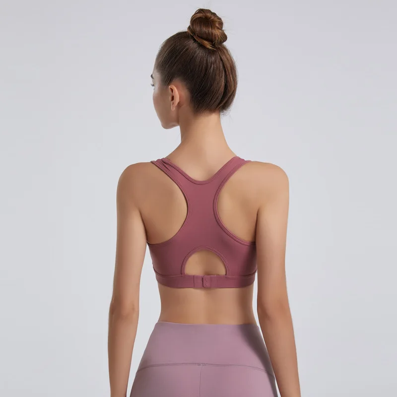 2021 New Rear Breasted Adjustable Sports Bra Women's Nude Feeling Yoga Y-shaped Back Fitness Shockproof Yoga Bra Workout Top
2021 New Rear Breasted Adjustable Sports Bra Women's Nude Feeling Yoga Y-shaped Back Fitness Shockproof Yoga Bra Workout Top