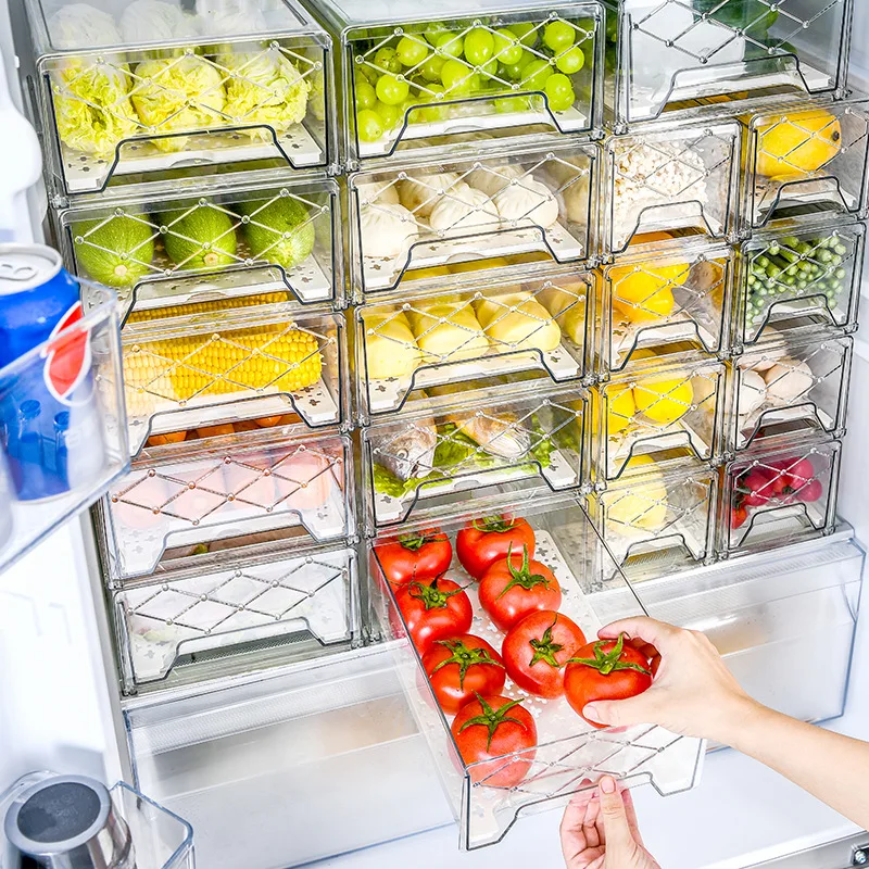 Plastic Clear Fridge Organizer Slide Under Shelf Drawer Box Rack Holder Refrigerator Drawer Kitchen Fruit Food Storage Box
Plastic Clear Fridge Organizer Slide Under Shelf Drawer Box Rack Holder Refrigerator Drawer Kitchen Fruit Food Storage Box