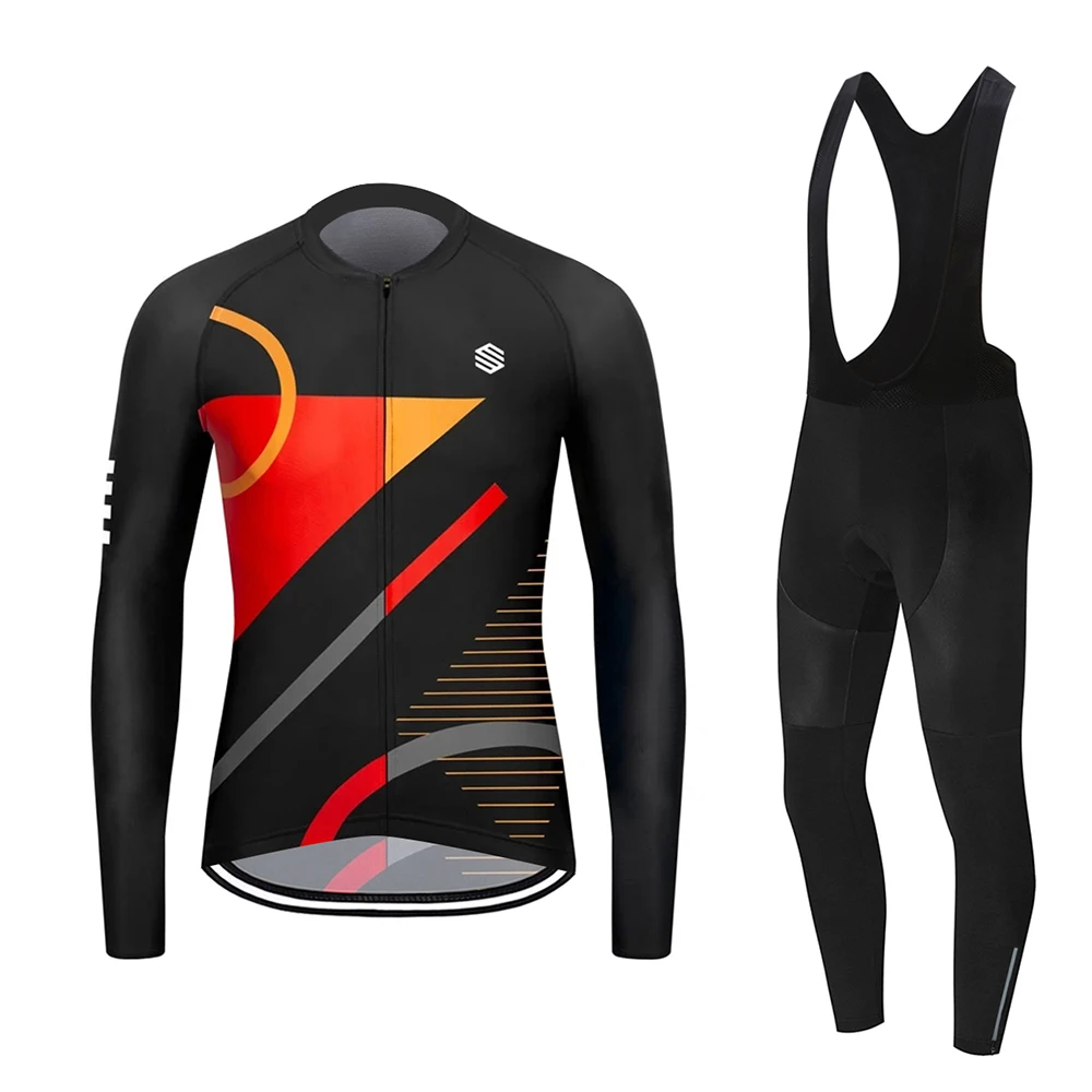 Men's Spring/Autumn Pro Team Cycling Long Sleeve Set Sportswear Bike Clothes Polyester Quick Dry Shirt Suit Pants Breathable
Men's Spring/Autumn Pro Team Cycling Long Sleeve Set Sportswear Bike Clothes Polyester Quick Dry Shirt Suit Pants Breathable