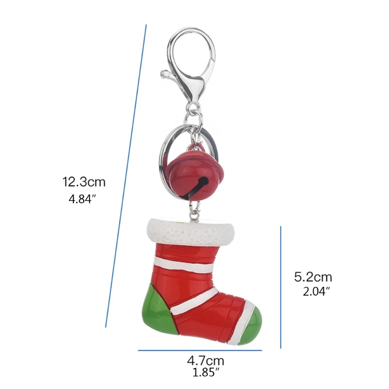 50LE Christmas Cartoon Keychain Lovely Santa Claus Bag Pendant Snowman Socks Keyrings
50LE Christmas Cartoon Keychain Lovely Santa Claus Bag Pendant Snowman Socks Keyrings