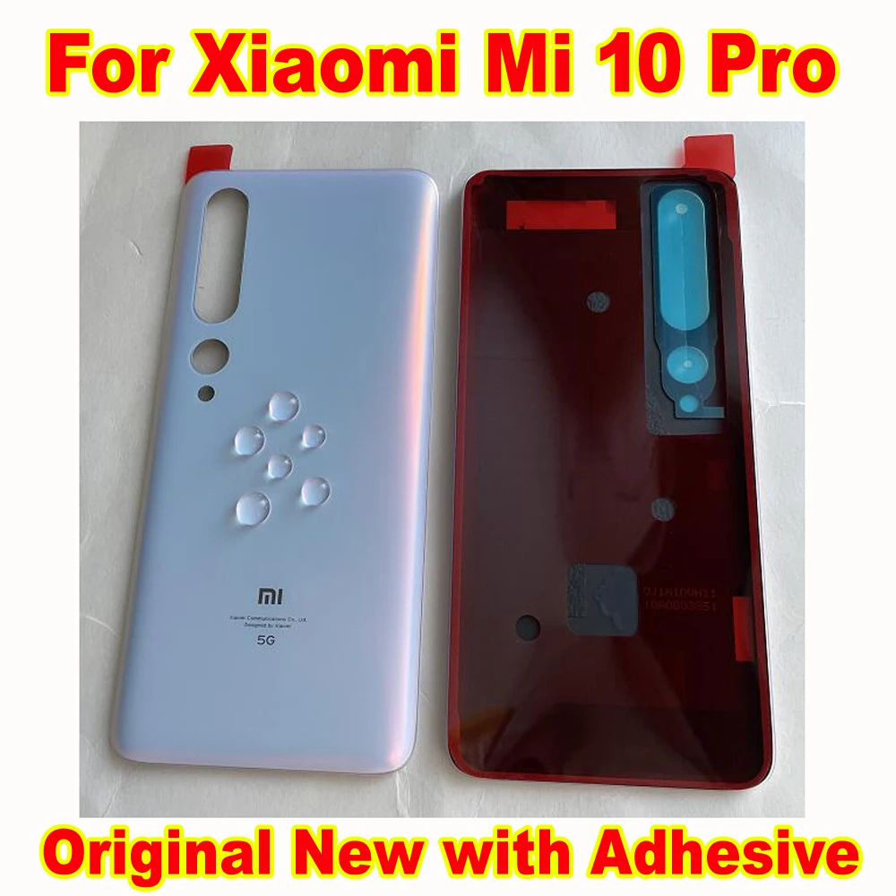 Original The Best Battery Glass Panel Back Cover Housing Door Rear Case For Xiaomi Mi 10 Pro MI10 Pro Phone Lid with Adhesive
Original The Best Battery Glass Panel Back Cover Housing Door Rear Case For Xiaomi Mi 10 Pro MI10 Pro Phone Lid with Adhesive