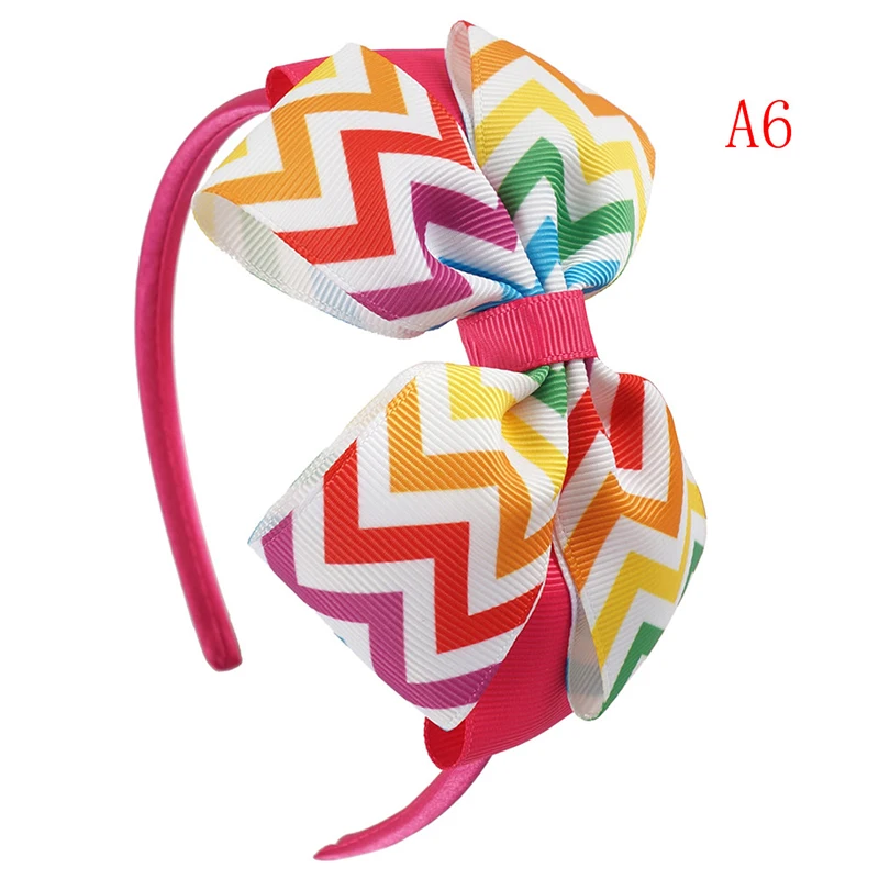 1 pcs Rainbow Ribbon Headbands For Girls Handmade Boutique Bow Hairband Children Hair Accessories
1 pcs Rainbow Ribbon Headbands For Girls Handmade Boutique Bow Hairband Children Hair Accessories