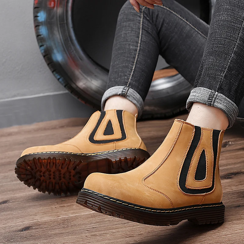 Classic Winter Men's Boots Man Ankle Boots Outdoor Men Designer Winter Sneakers Lace-Up Motorcycle Boots 2020 New
Classic Winter Men's Boots Man Ankle Boots Outdoor Men Designer Winter Sneakers Lace-Up Motorcycle Boots 2020 New