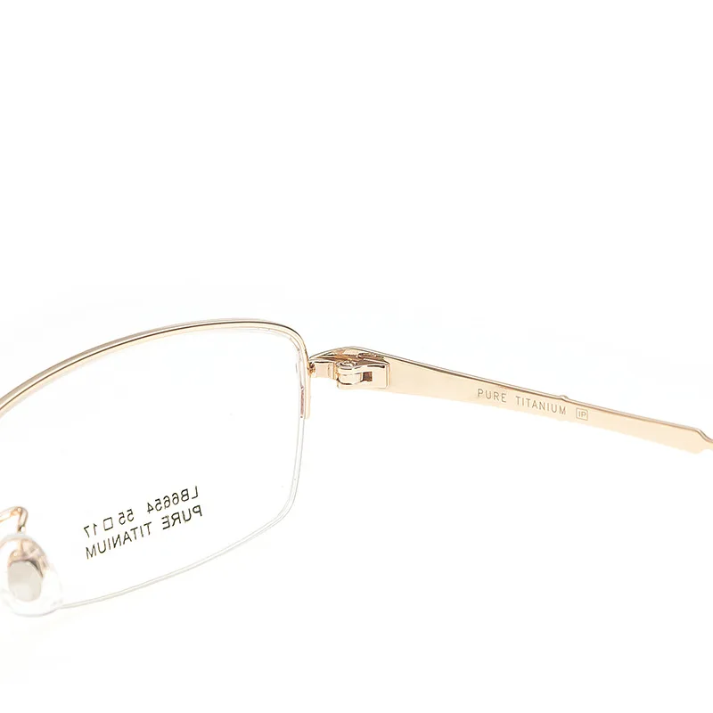 Titanium Eyeglasses Fixing Device Ms. Frame Ultralight Half-Frame Myopia Eyeglasses Fixing Device High Quality Custom
Titanium Eyeglasses Fixing Device Ms. Frame Ultralight Half-Frame Myopia Eyeglasses Fixing Device High Quality Custom