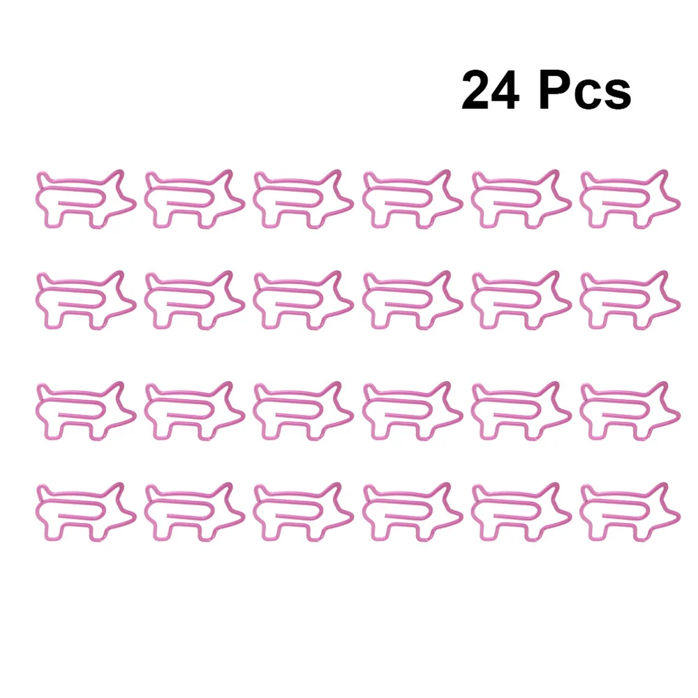 24pcs Porket Paper Clips Cartoon File Clamps Office Stationery School Supplies
24pcs Porket Paper Clips Cartoon File Clamps Office Stationery School Supplies