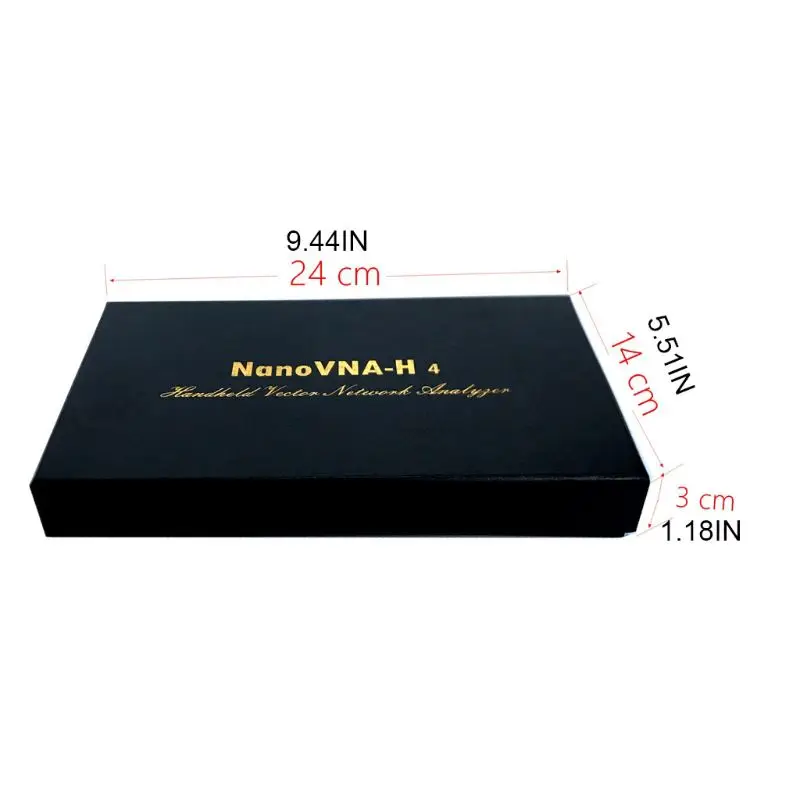 4 Inch LCD 50KHz-1.5GHz Large Screen Vector Analyzer Web NanoVNA-H4 Antenna Analyzer Shortwave USB 5V 200mA
4 Inch LCD 50KHz-1.5GHz Large Screen Vector Analyzer Web NanoVNA-H4 Antenna Analyzer Shortwave USB 5V 200mA