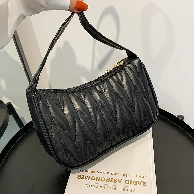 Simple Underarm Women's Bags 2022 New Fashion Texture One-shoulder Small Square Bag Retro Personality Foreign Style Baguette
Simple Underarm Women's Bags 2022 New Fashion Texture One-shoulder Small Square Bag Retro Personality Foreign Style Baguette