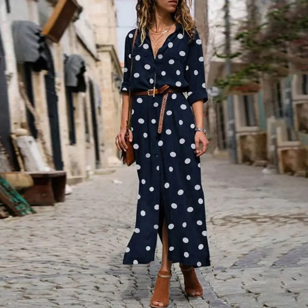 Dresses Summer Woman2021 New Dot Single Breasted Short Sleeve Dress Vintage Black Leisure Time Dress with Open Cena Home Clothes
Dresses Summer Woman2021 New Dot Single Breasted Short Sleeve Dress Vintage Black Leisure Time Dress with Open Cena Home Clothes